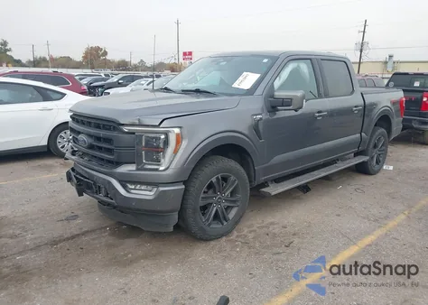 2022 Ford F-150 Lariat из США, поврежденный, VIN 1FTFW1E84NFB23432
